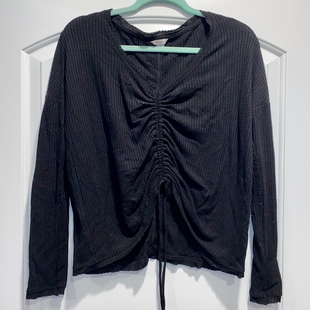 Aeropostale Waffleknit Longsleeve Shirt